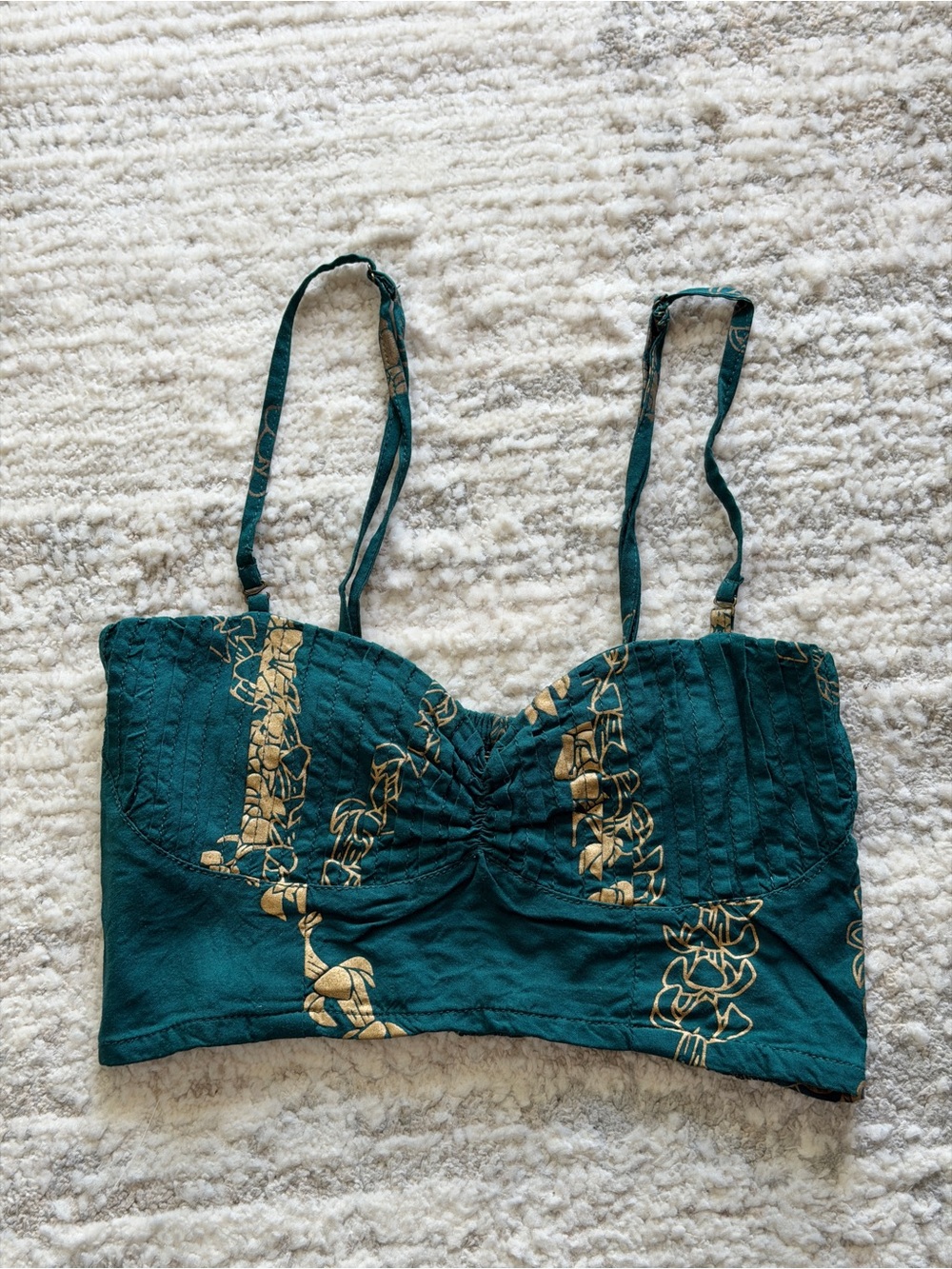 Kahulale’a Puakeni Bustier Top